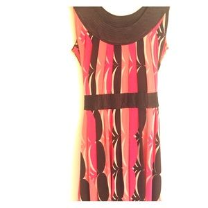 Modern tie back dress